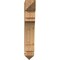 Ekena Millwork Merced Arts & Crafts Rough Sawn Bracket, Western Red Cedar, 6"W x 24"D x 36"H BKT06X24X36MRC03RWR - alternate 3